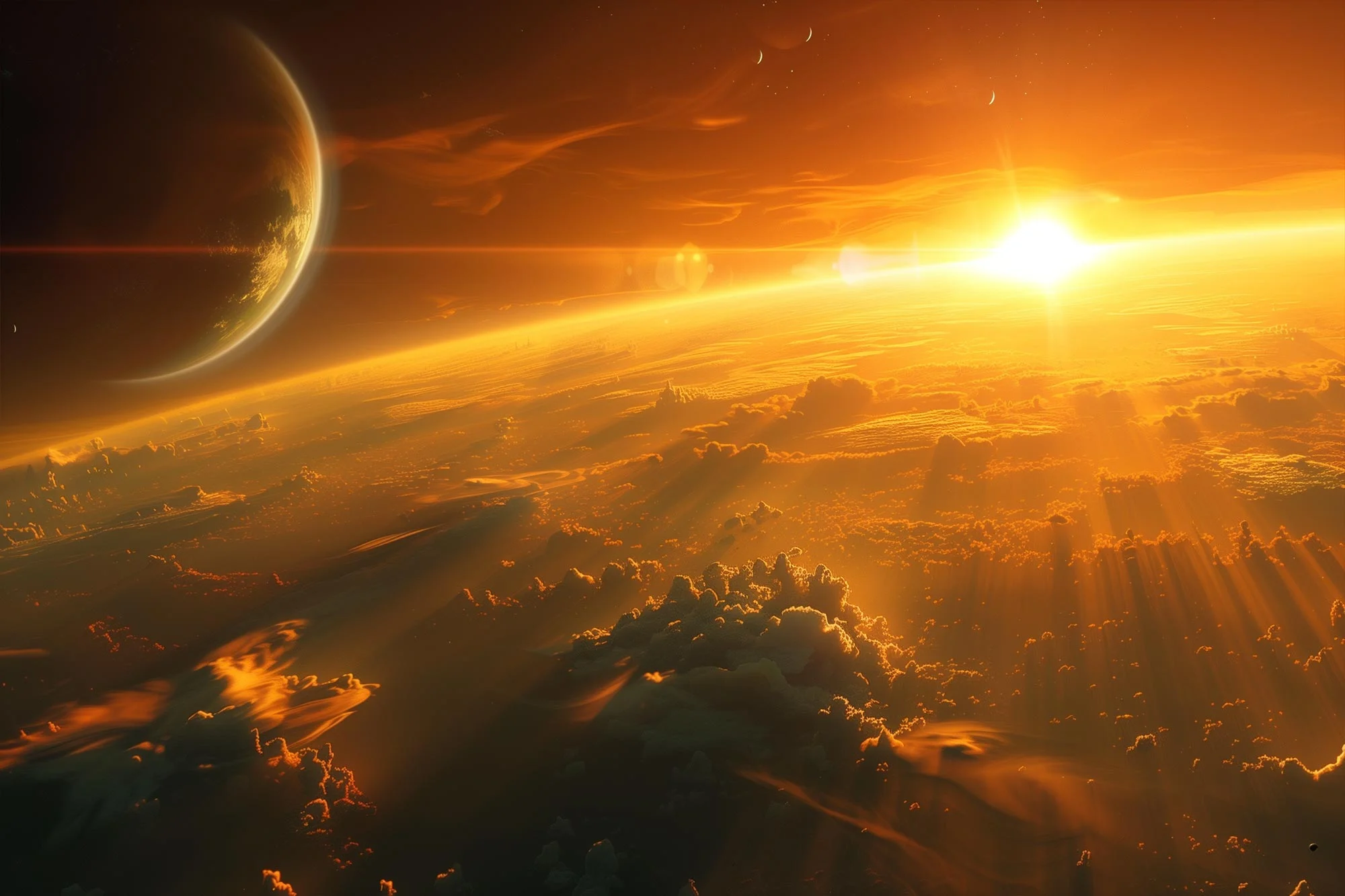 Exoplanet illustration