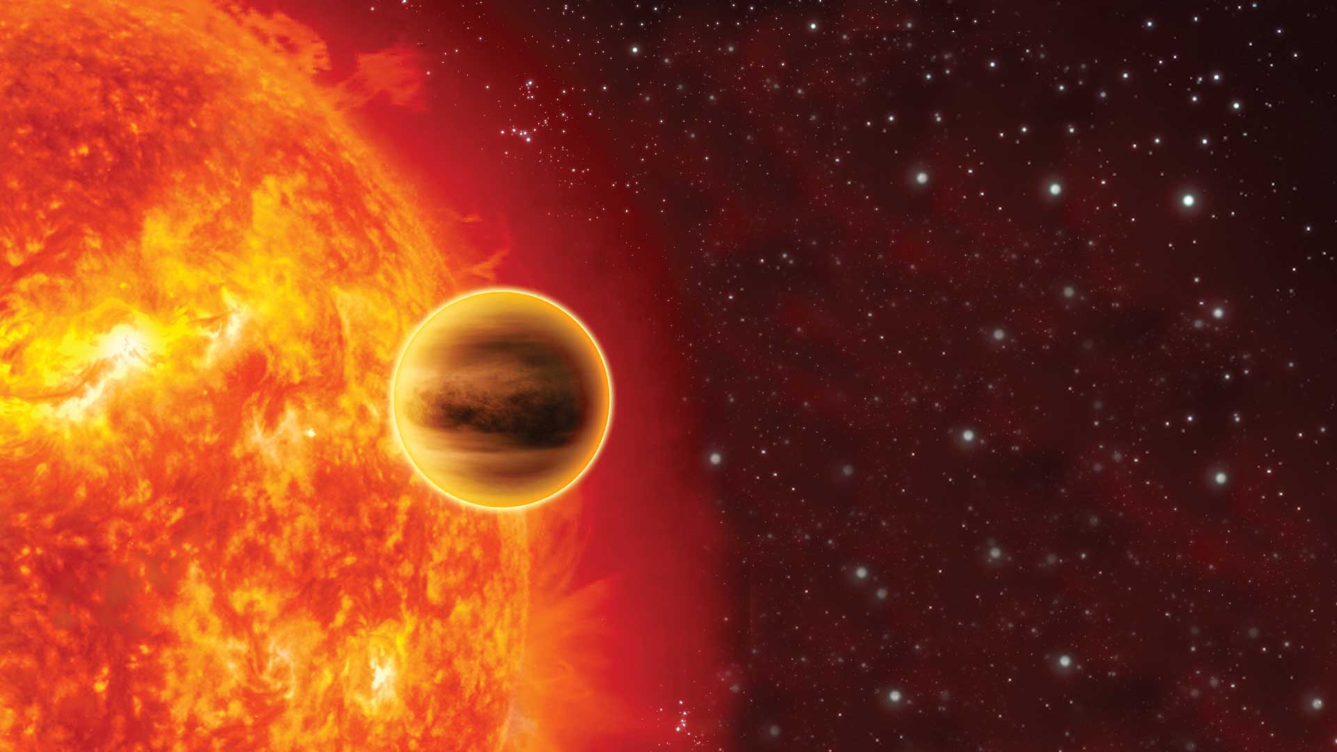 Exoplanet illustration