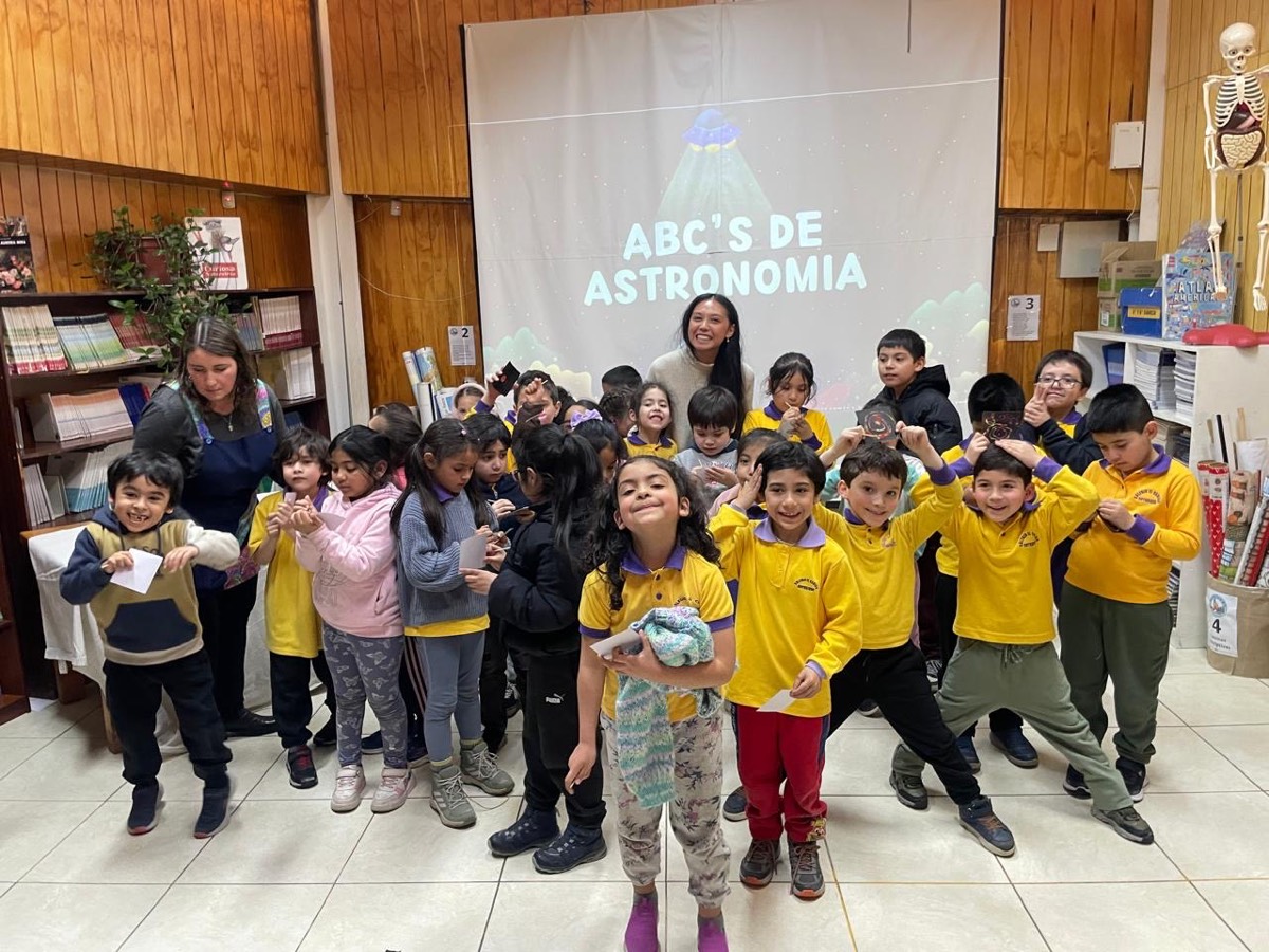 With high school students