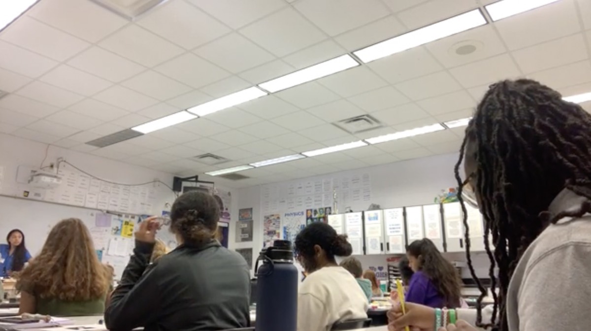 High School Physics classroom